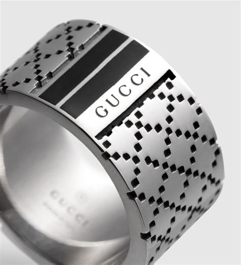 gucci ring transparent|gucci silver rings uk.